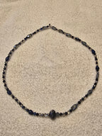 Royal Blue Crystal Neckless