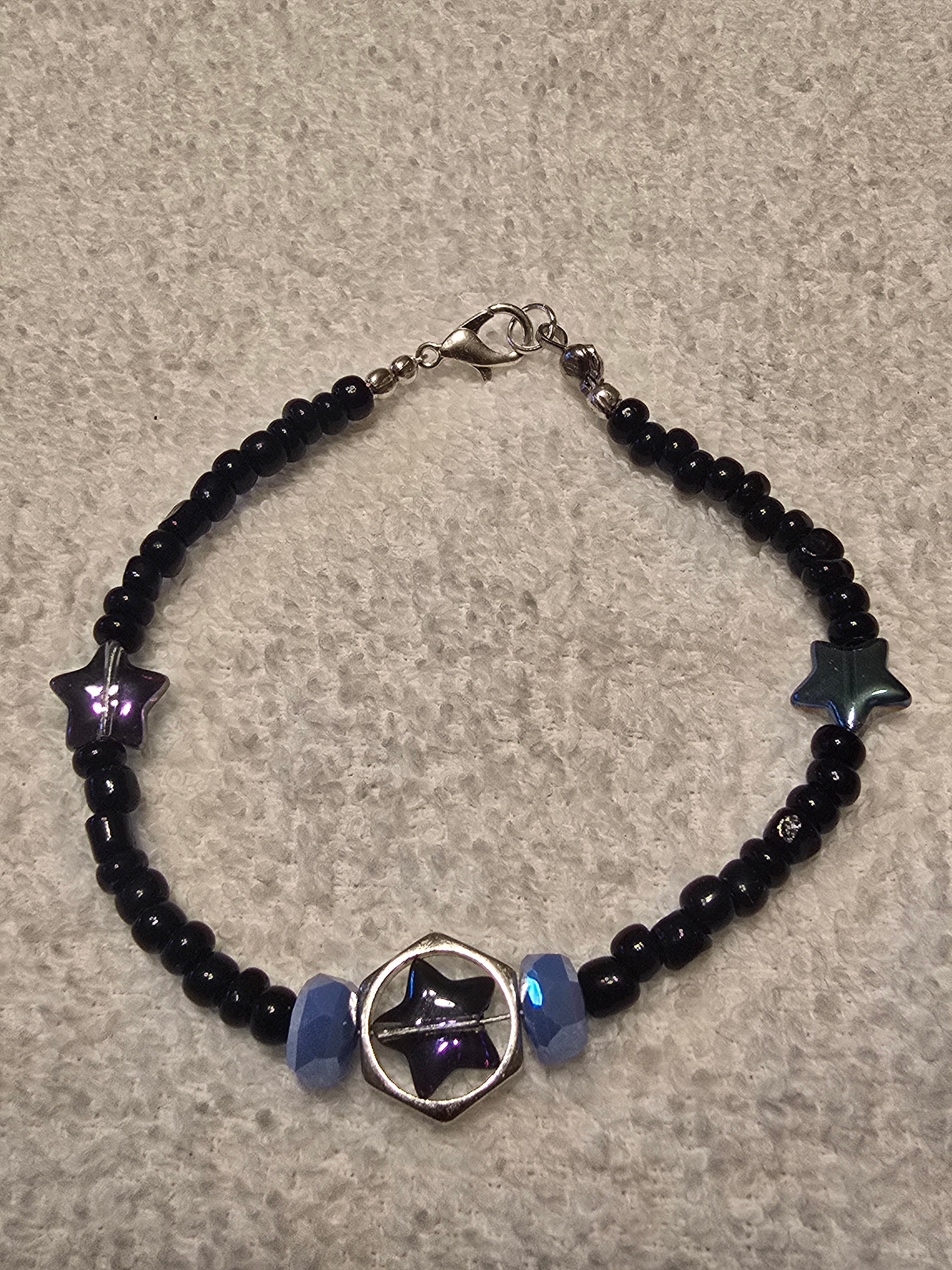 Galaxy Black Star Bracelet