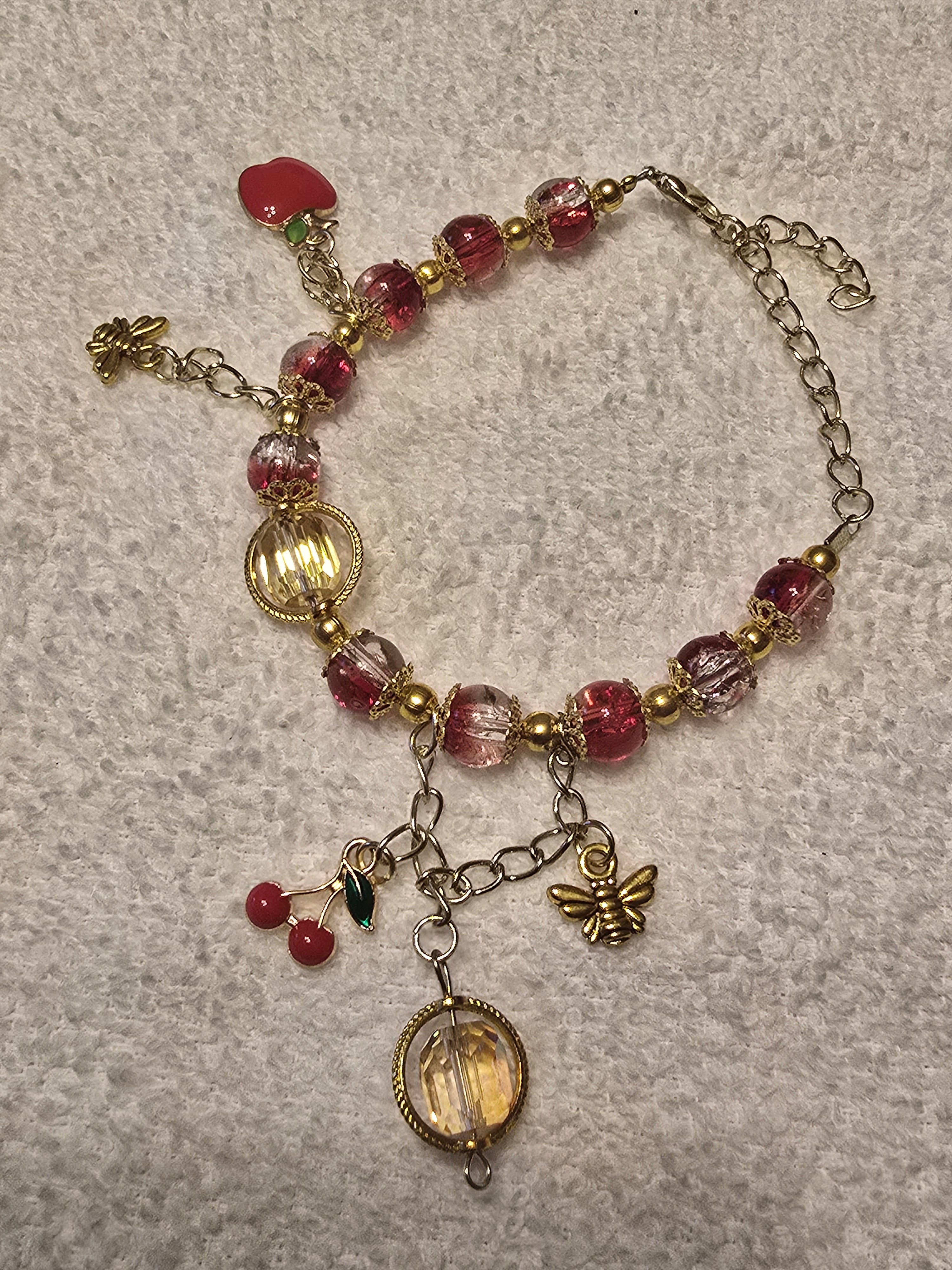 Fruit Charm Bracelet