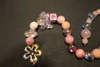 Pink Whimsical Key Chain