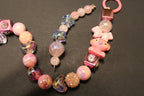 Pink Whimsical Key Chain